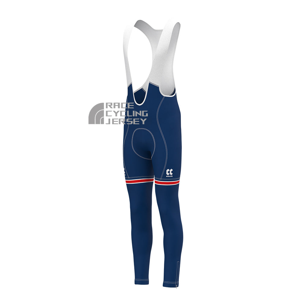 2023 United Kingdom Fleece Bib Cycling Pants