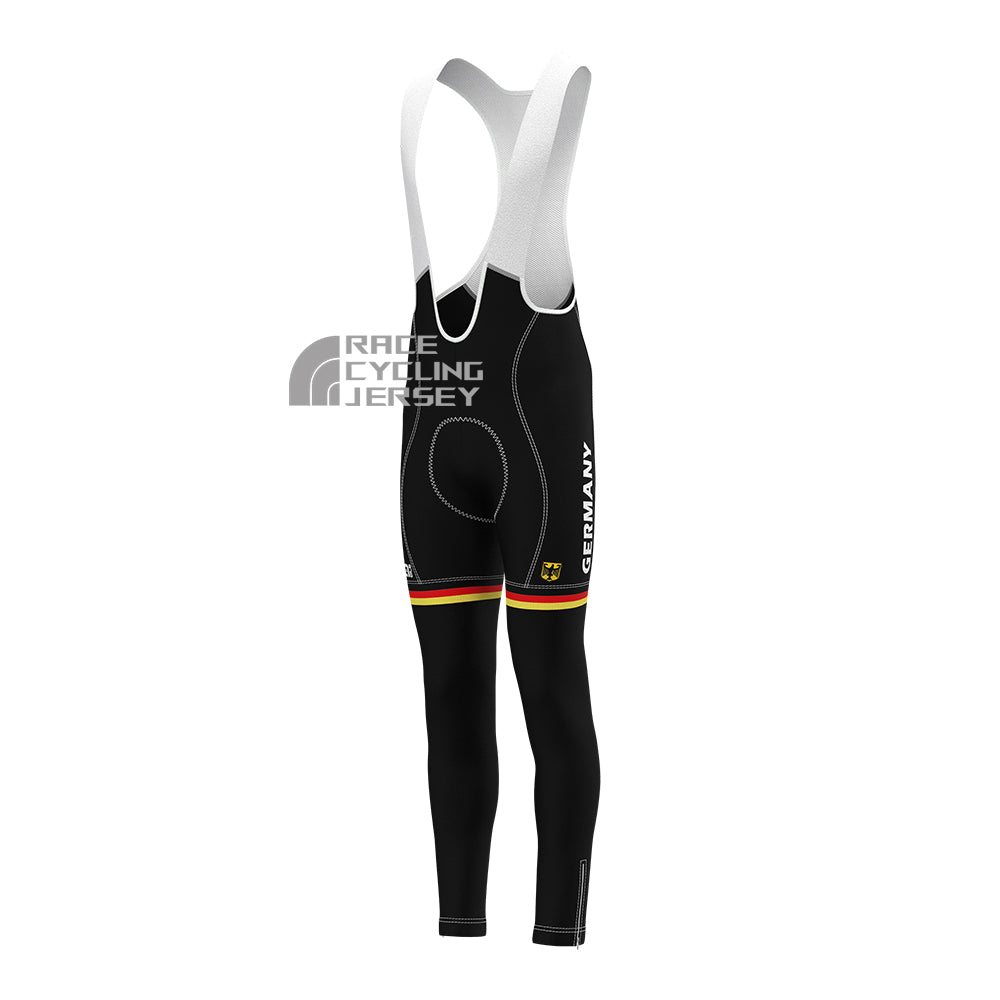 Germany Fleece Bib Cycling Pants
