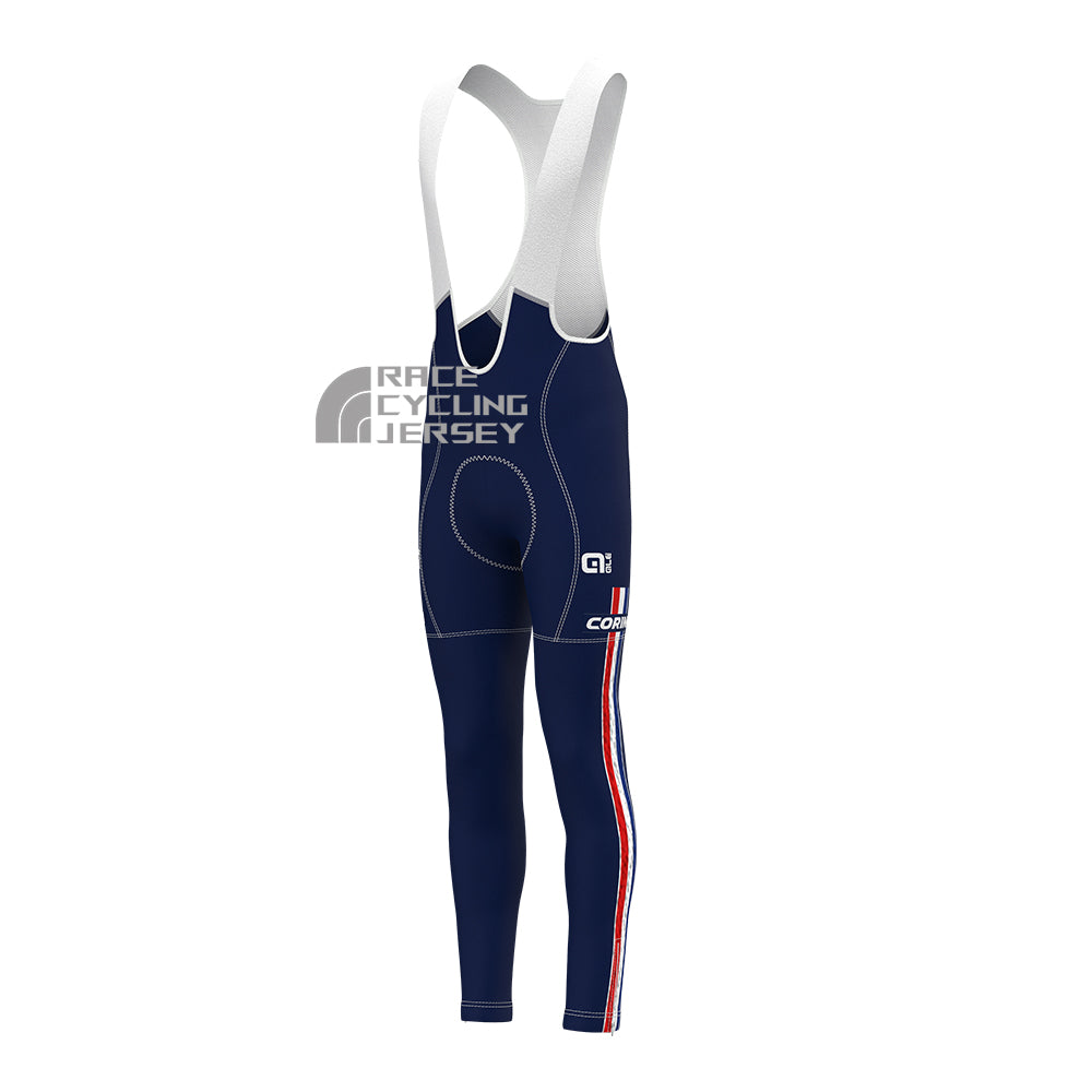 France CIC Fleece Bib Cycling Pants