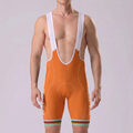 Orange MOLTENI Bib Cycling Shorts