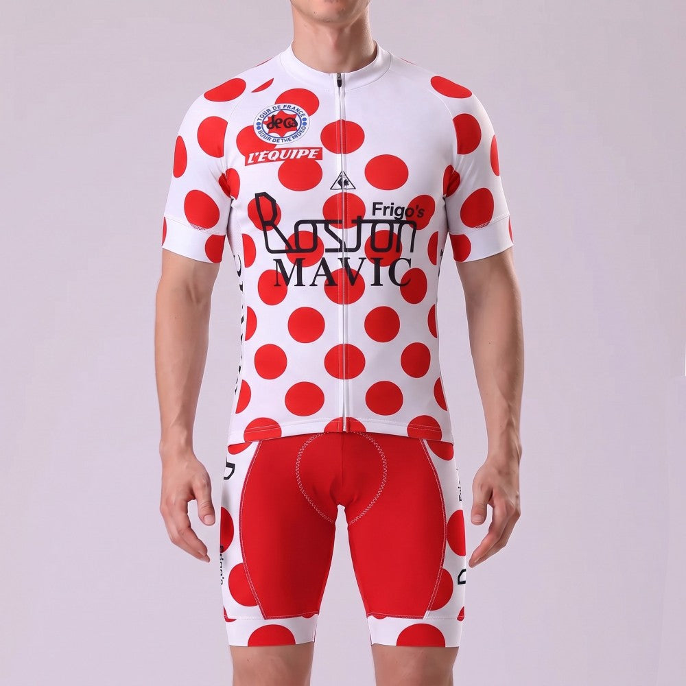 1982 Boston Short Sleeves Cycling Kits