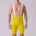 2015 Sky Yellow Bib Cycling Shorts