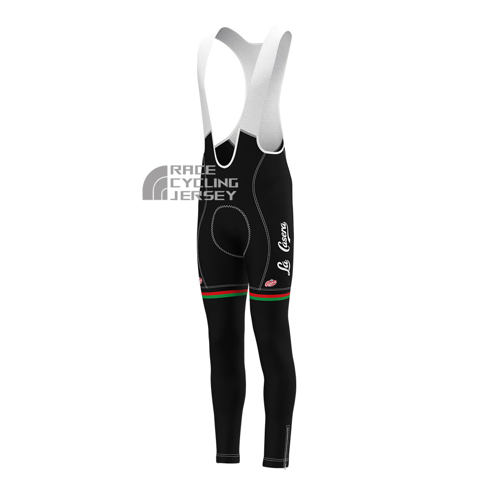 La Casera Fleece Bib Cycling Pants