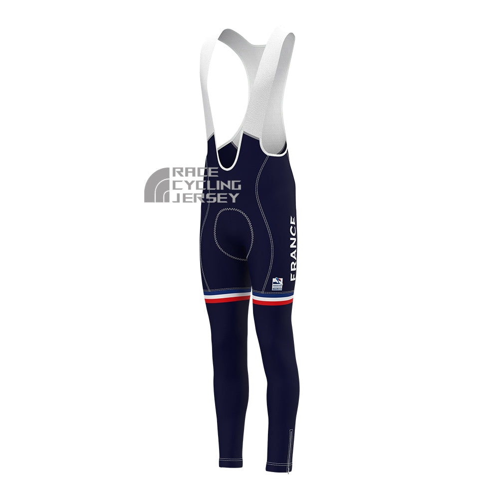 France LE COL Fleece Bib Cycling Pants