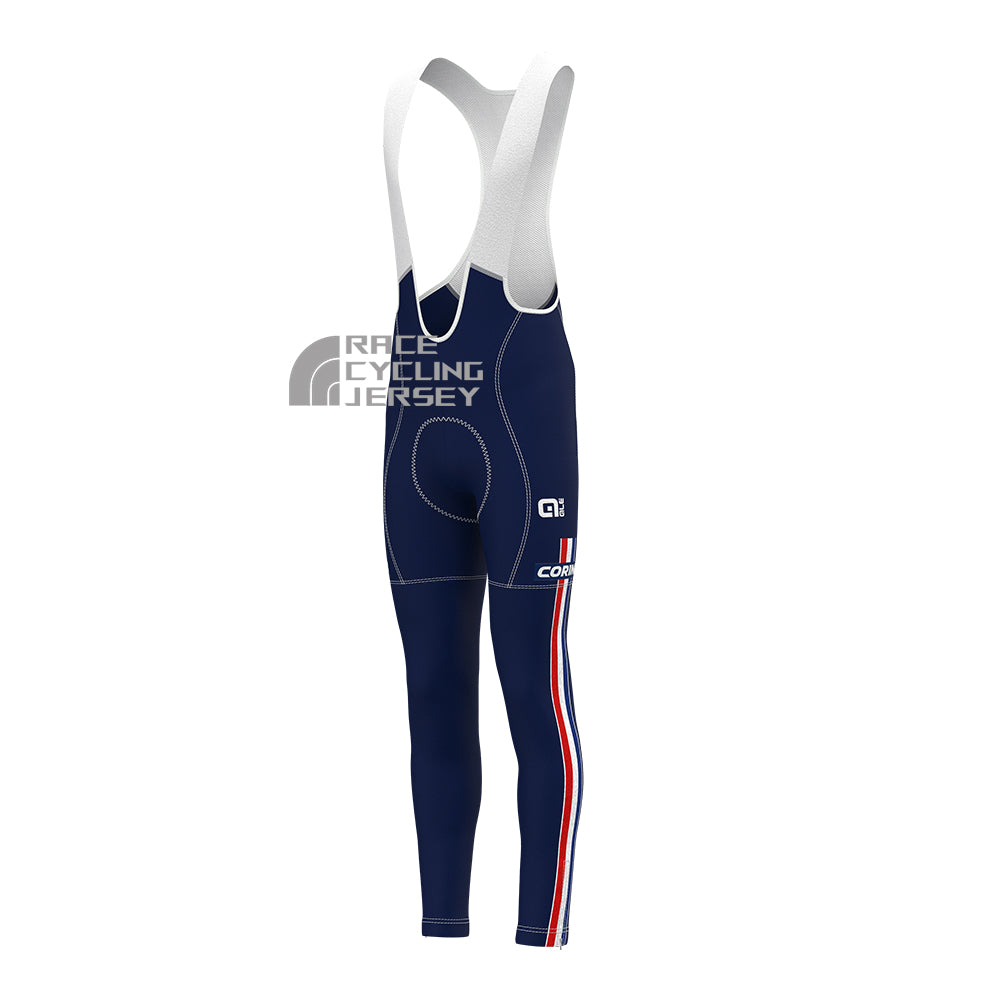 France CORIMA Fleece Bib Cycling Pants