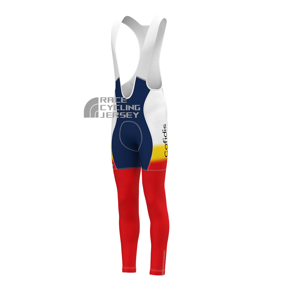 ESPANA Cofidis Fleece Bib Cycling Pants