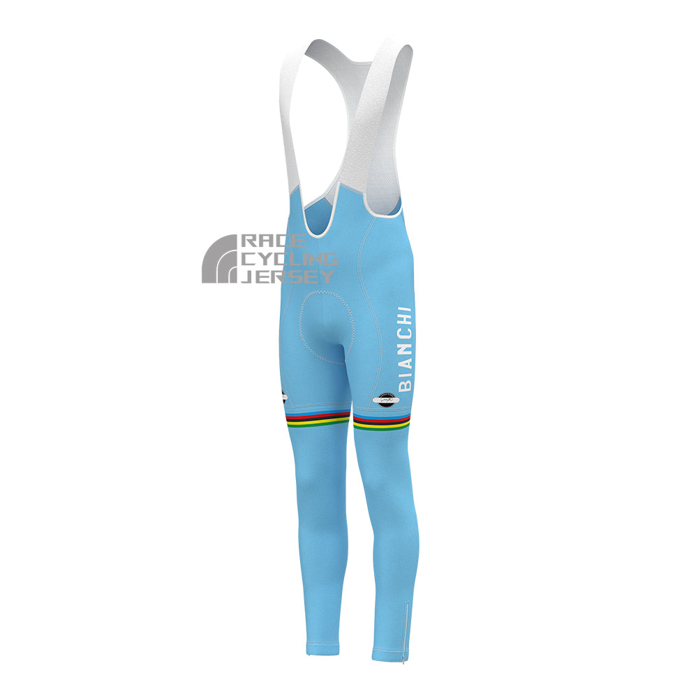 70 Bianchi Fleece Bib Cycling Pants