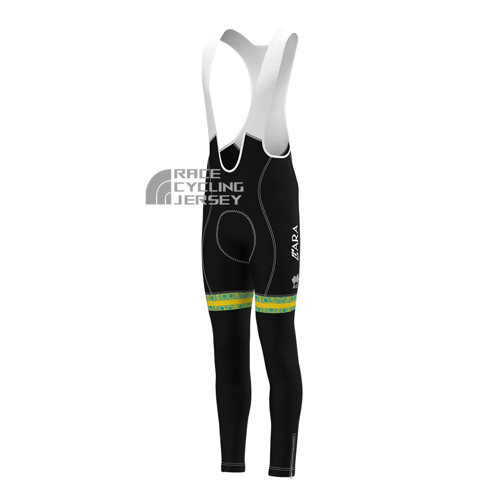 2024 Australia Fleece Bib Cycling Pants