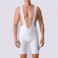 United Kingdom White Bib Cycling Shorts