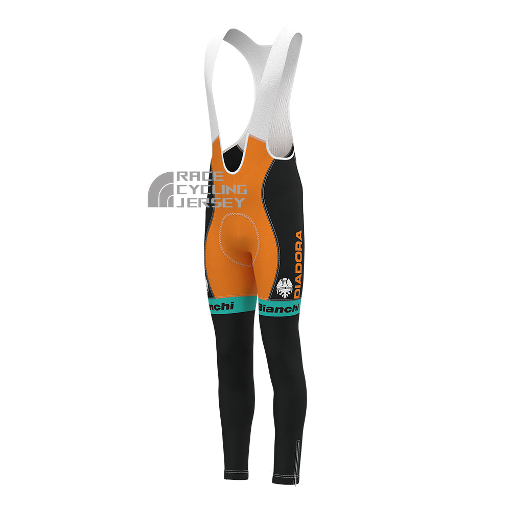 Sonatrach Bianchi Fleece Bib Cycling Pants