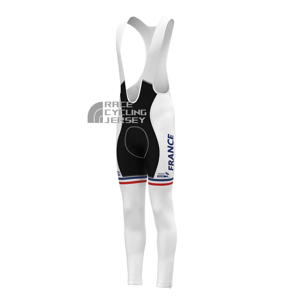 France ALE Fleece Bib Cycling Pants