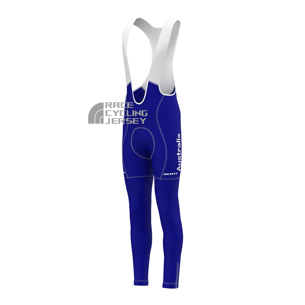Australia Fleece Bib Cycling Pants