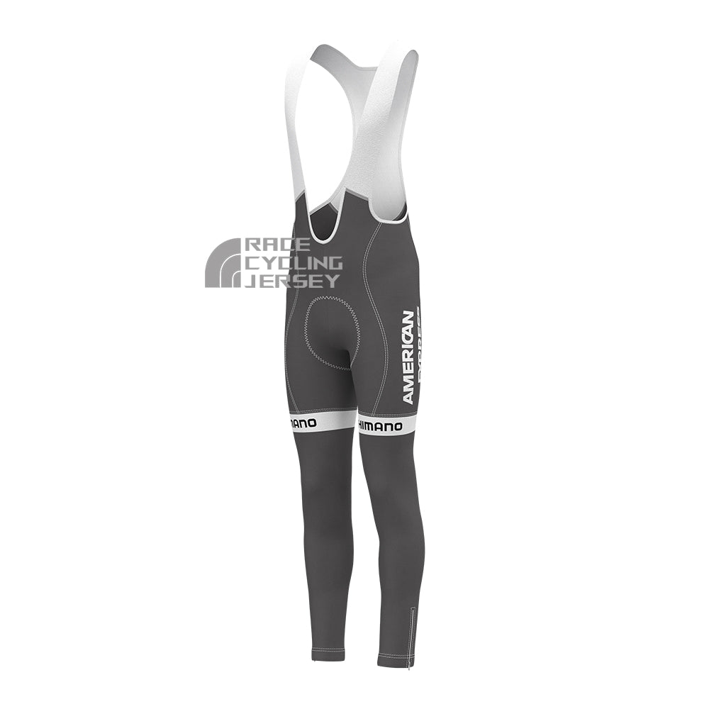 USA AMEX  Fleece Bib Cycling Pants