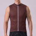 Dark Coffee Color  Sleeveless Cycling Jersey