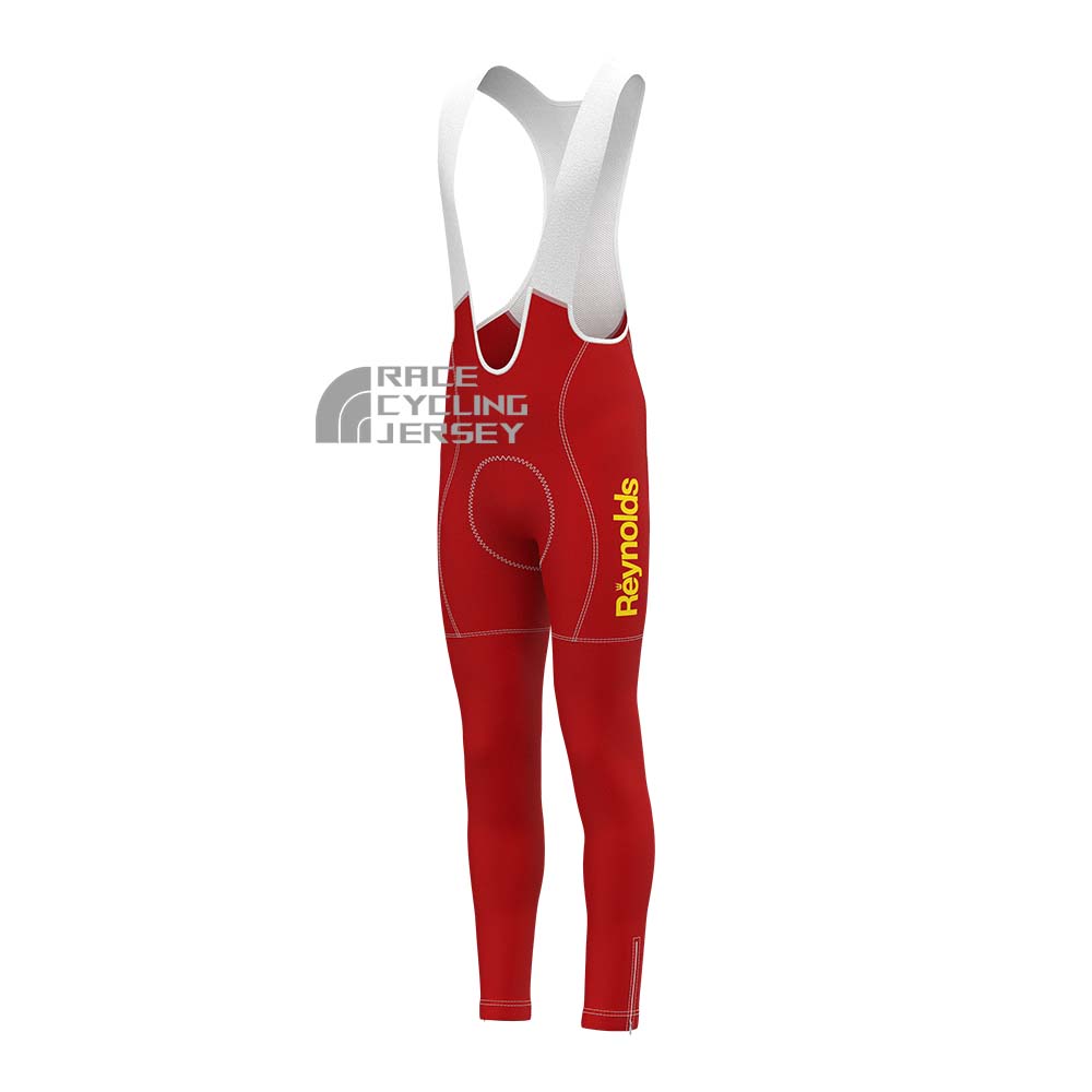 1981 Reynolds Licor Fleece Bib Cycling Pants