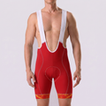ESPANA Red Bib Cycling Shorts