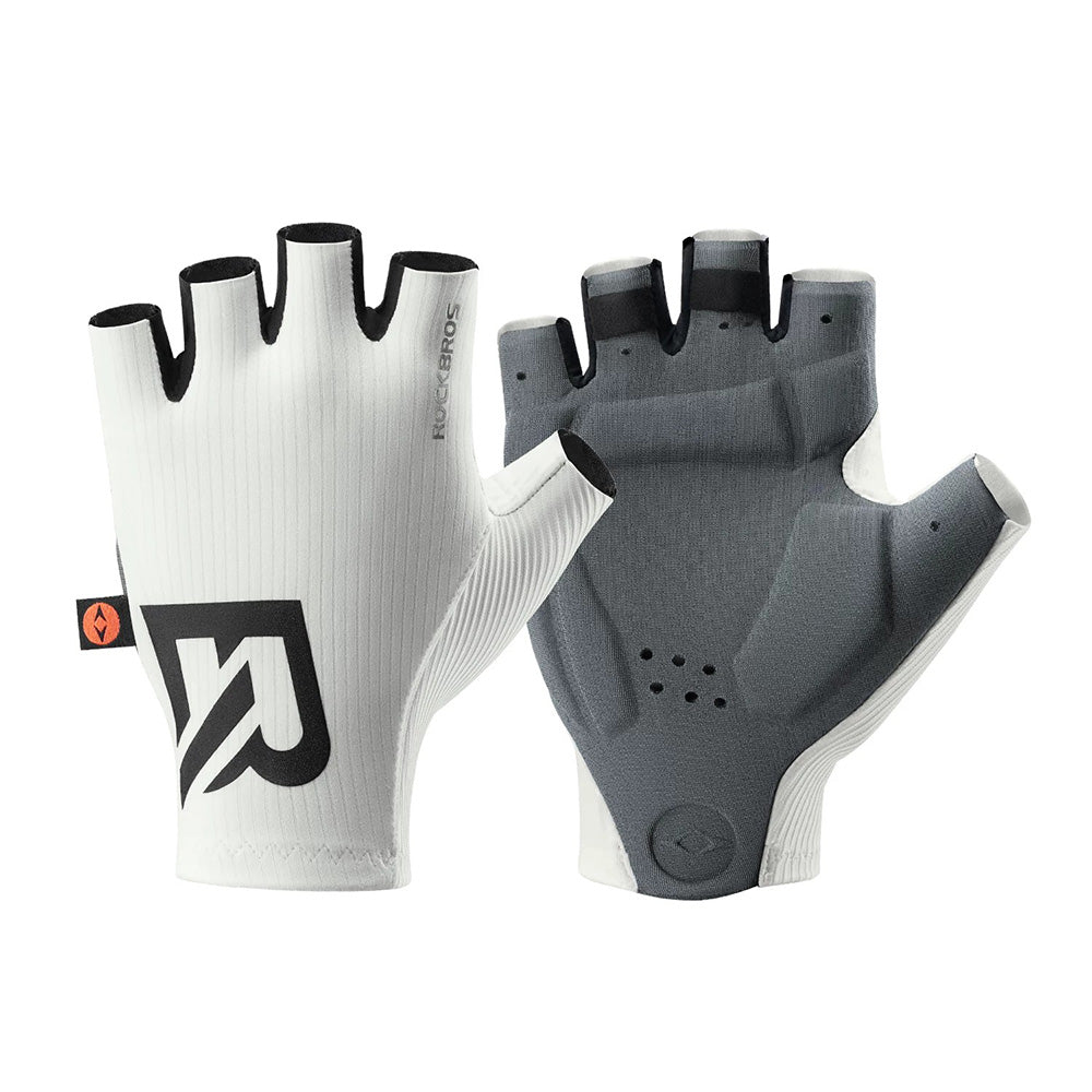 ROCKBROS Ribbed Logo Cycling Gloves