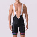 Stripes White Bianchi Bib Cycling Shorts