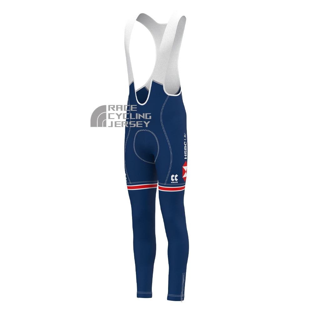 United Kingdom Fleece Bib Cycling Pants