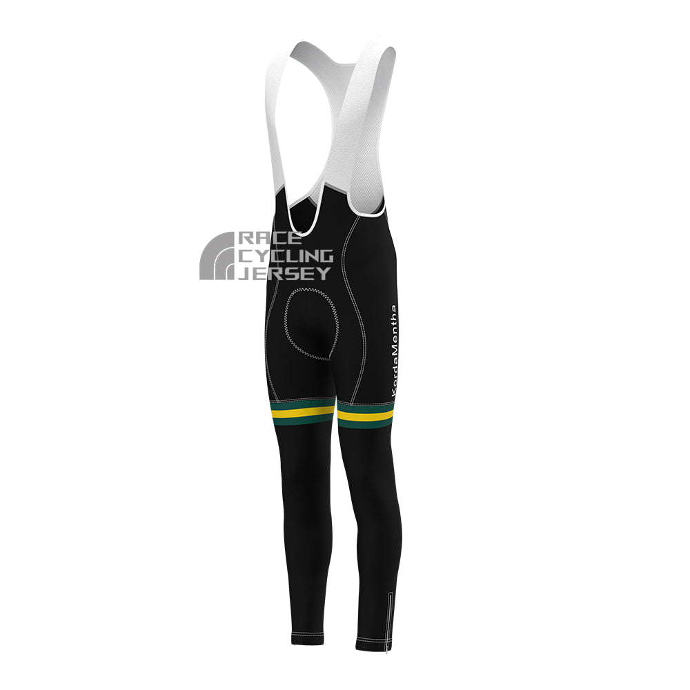 2019 Australia Fleece Bib Cycling Pants