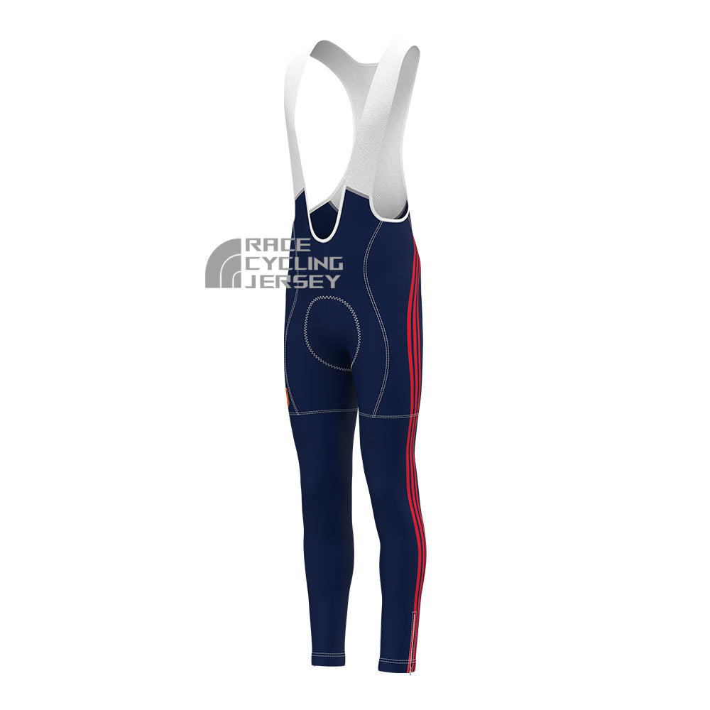 Spain Fleece Bib Cycling Pants