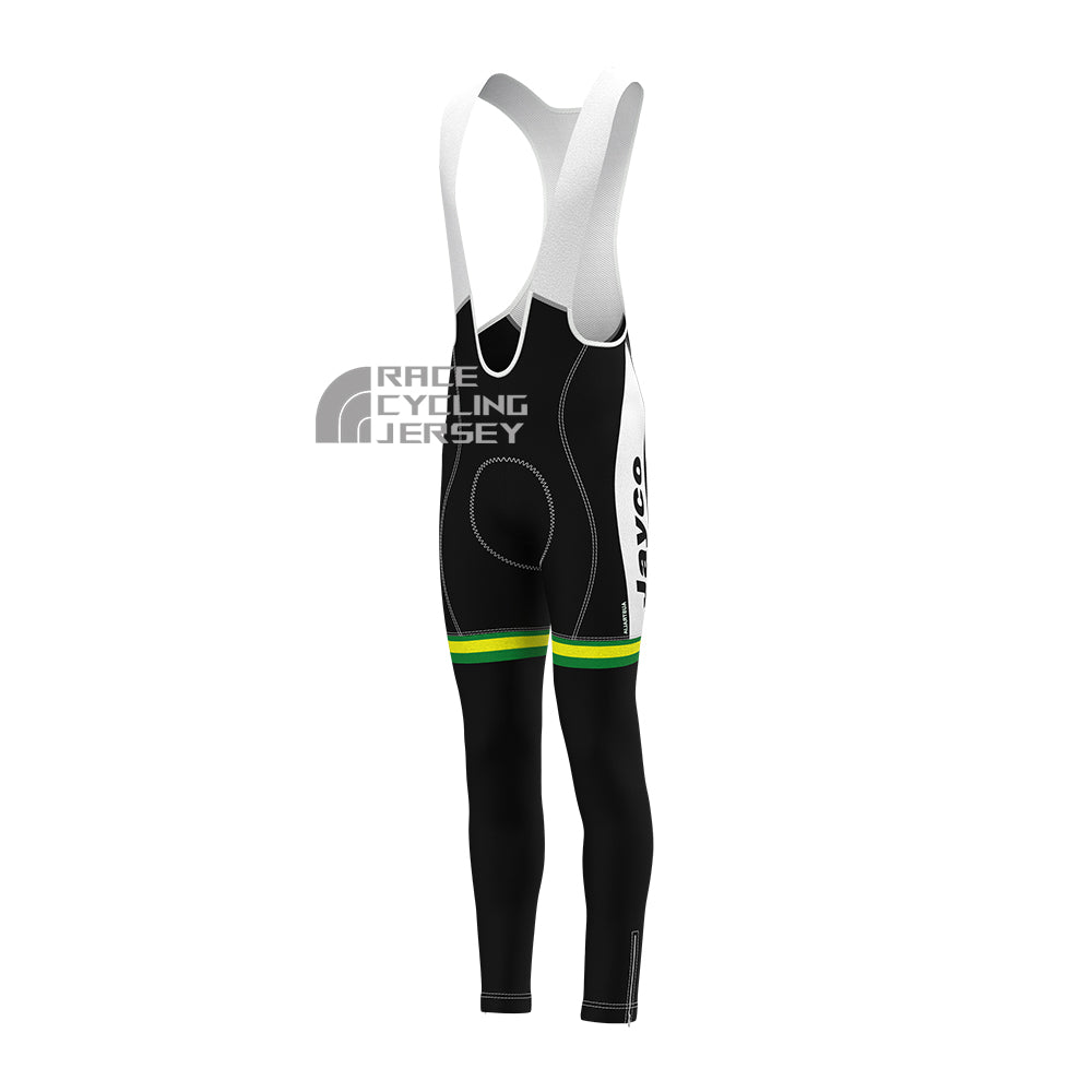 2017 Australia Fleece Bib Cycling Pants
