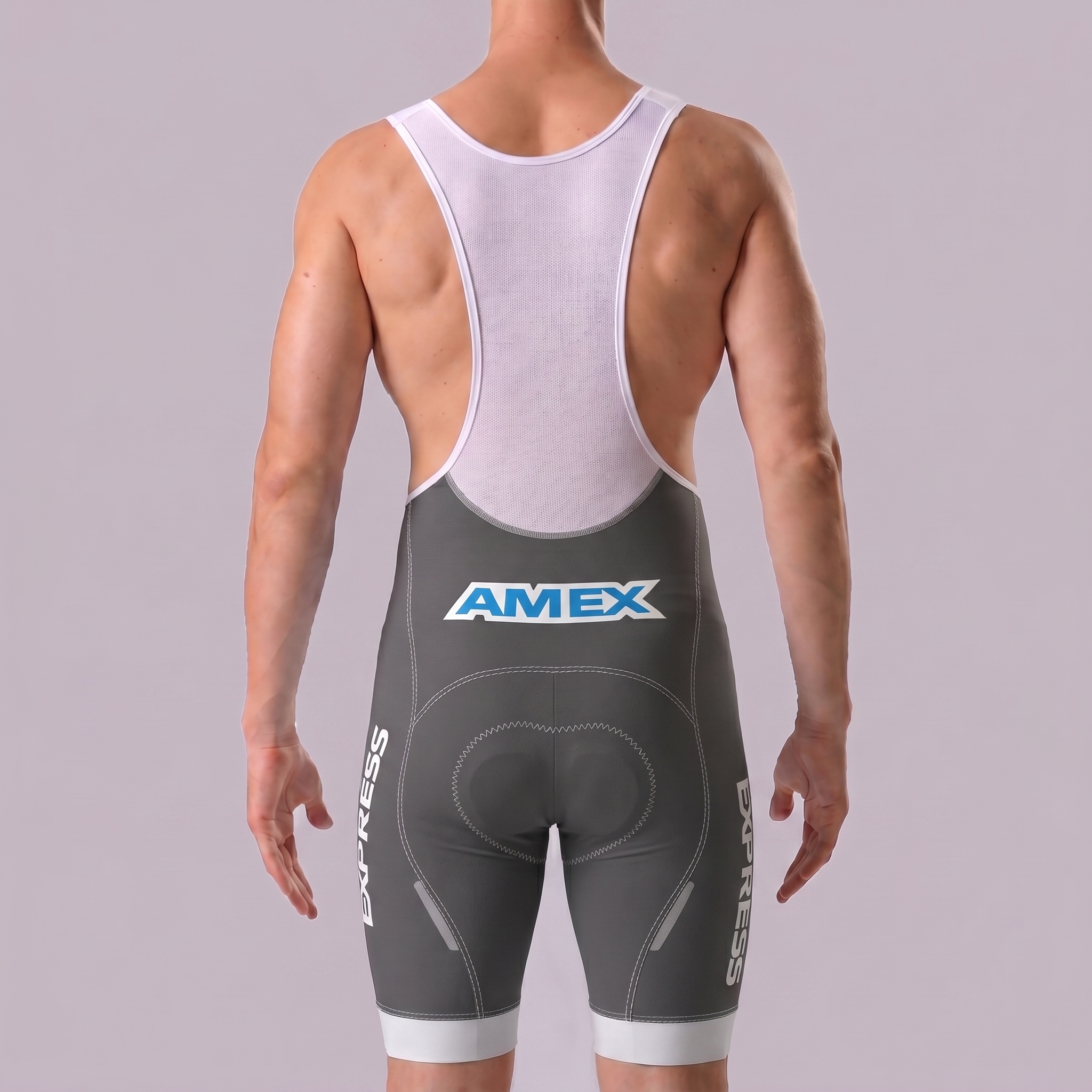 USA AMEX  Bib Cycling Shorts