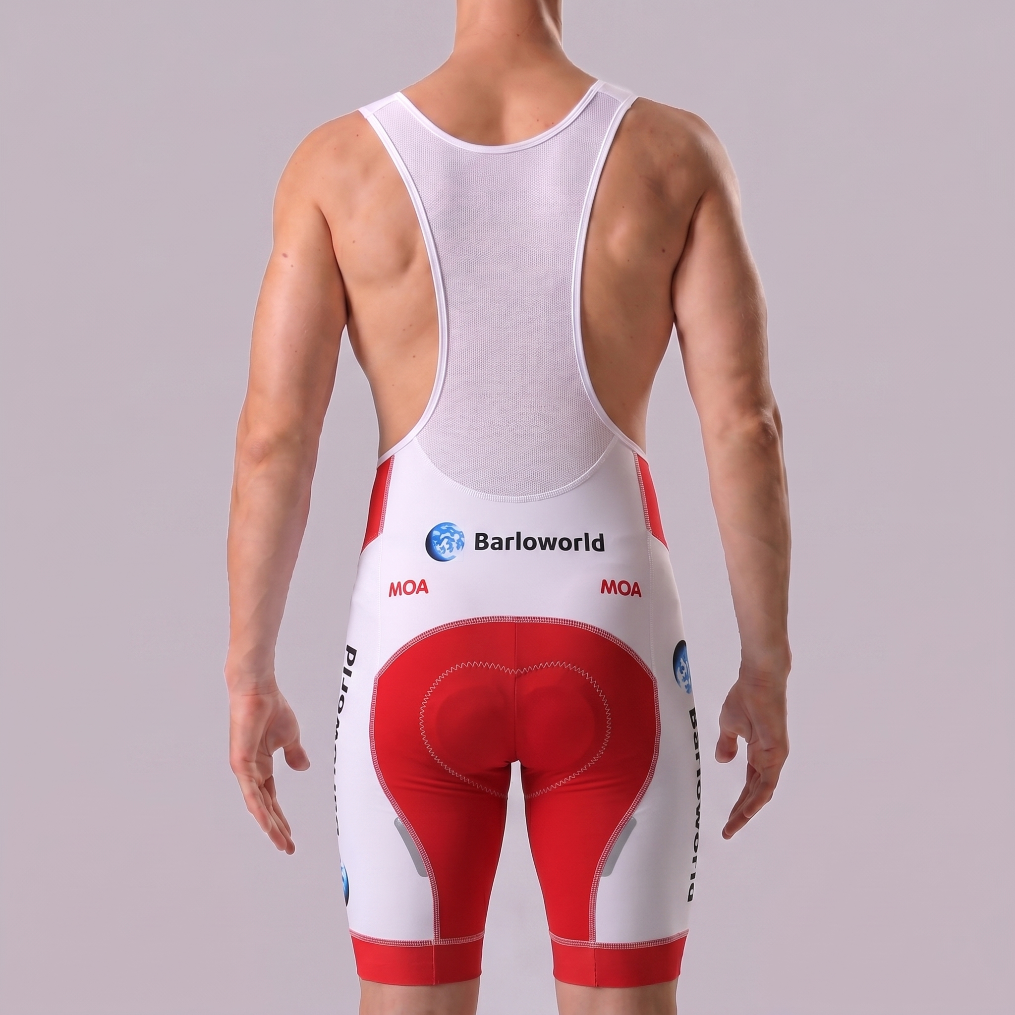 United State Red Bib Cycling Shorts