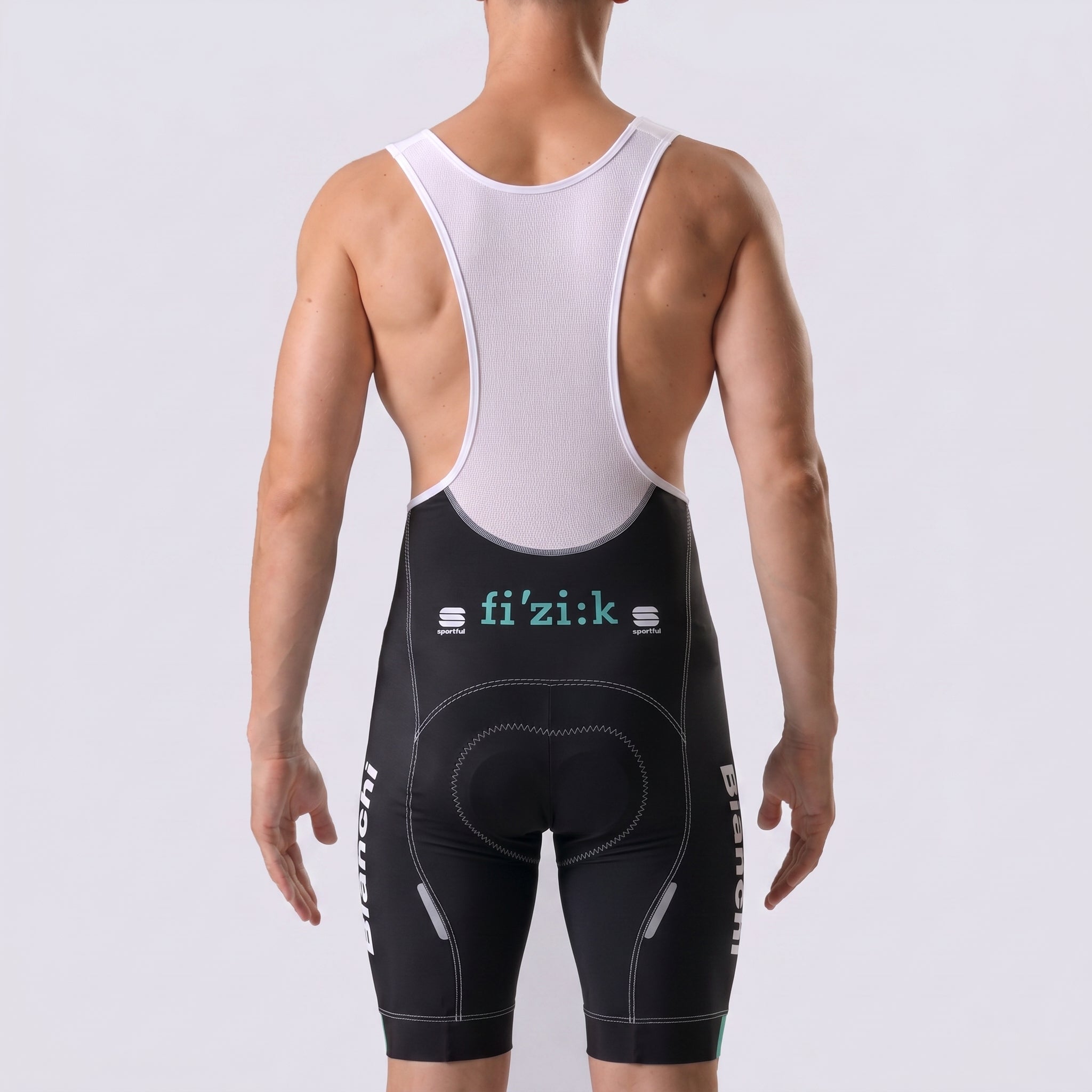 ENEL Bianchi Bib Cycling Shorts