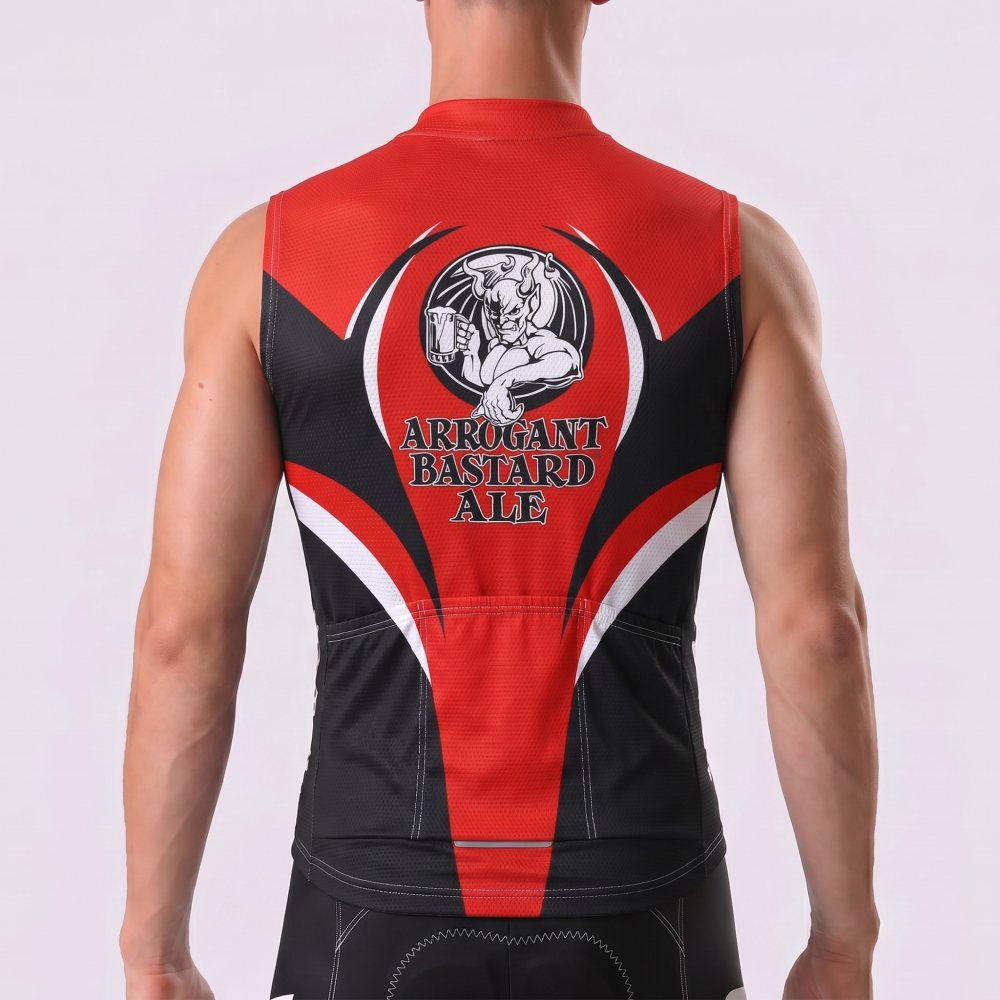 ARROGANT BASTARD Sleeveless Cycling Jersey