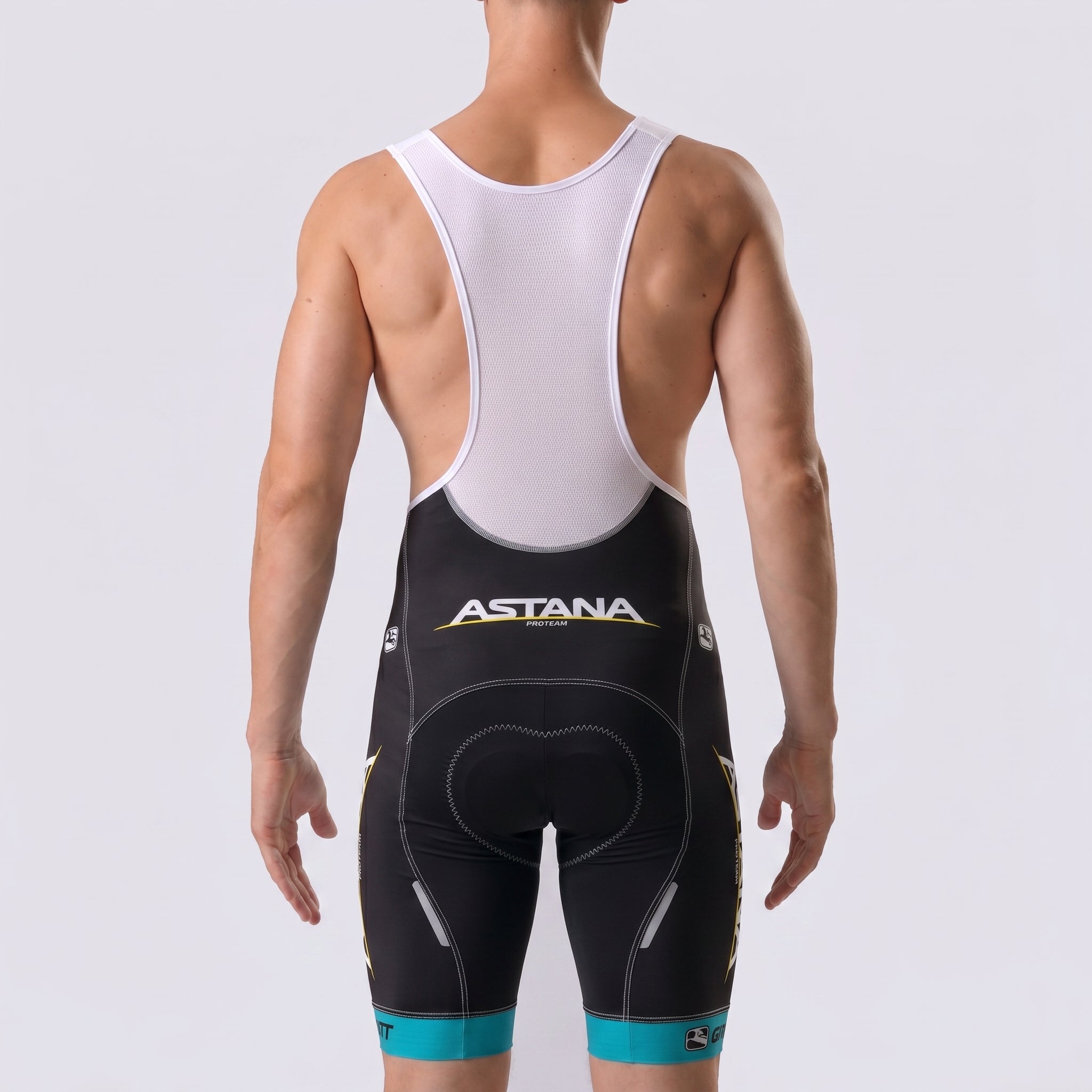 Stripes Bianchi Bib Cycling Shorts