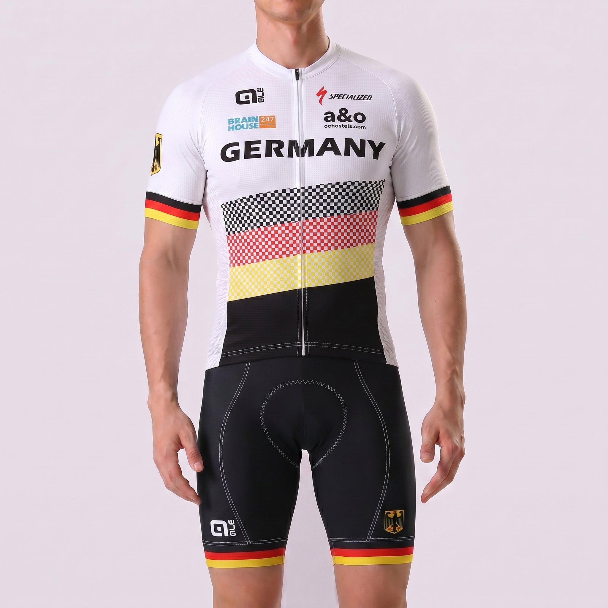 Germany Short Sleeves Cycling Kits