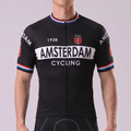 1970 AMSTERDAM Short Sleeves Cycling Jersey