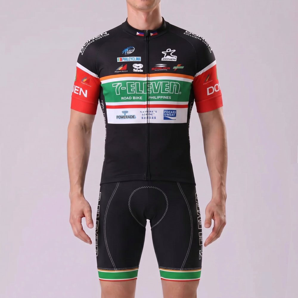 2017 7-Eleven Short Sleeves Cycling Kits