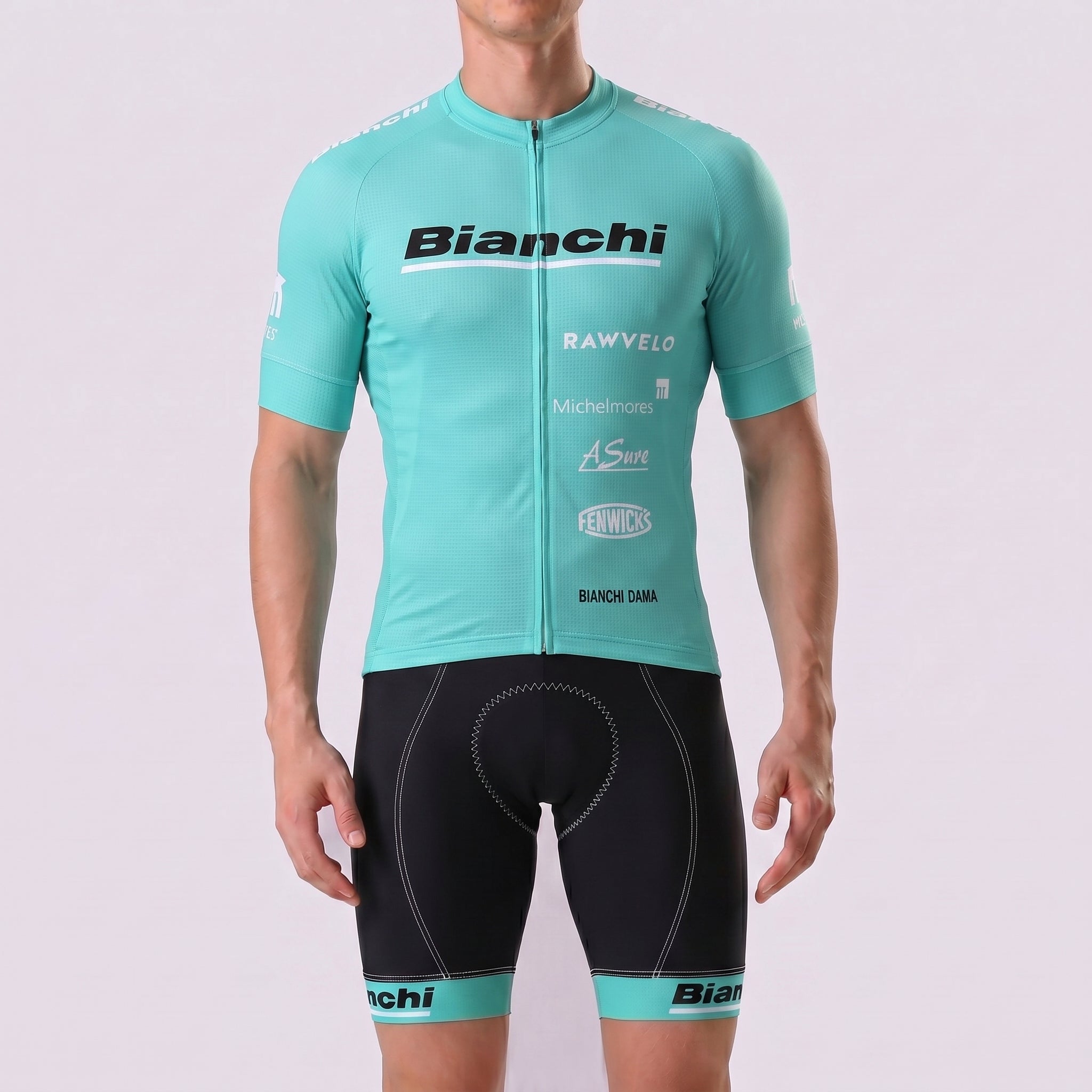 2021 Bianchi Short Sleeves Cycling Kits