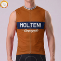 1976 MOLTENI Fleece Sleeveless Cycling Jersey