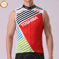 1990 TOSHIBA Fleece Sleeveless Cycling Jersey
