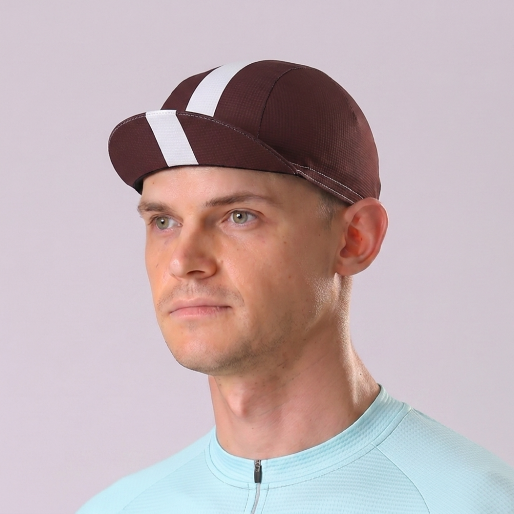 Dark Coffee Color  Cycling Cap