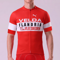 1976 Velda Short Sleeves Cycling Jersey