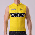 Yellow MOLTENI Sleeveless Cycling Jersey