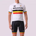 Belgium Galou Short Sleeves Cycling Kits