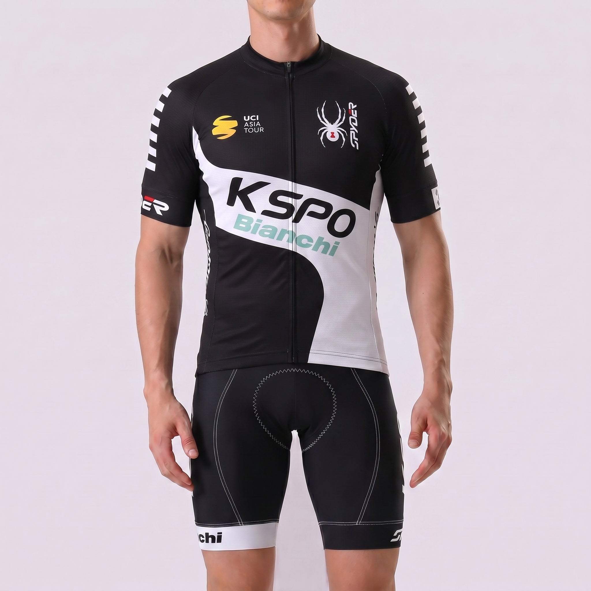 KSPO Bianchi Short Sleeves Cycling Kits