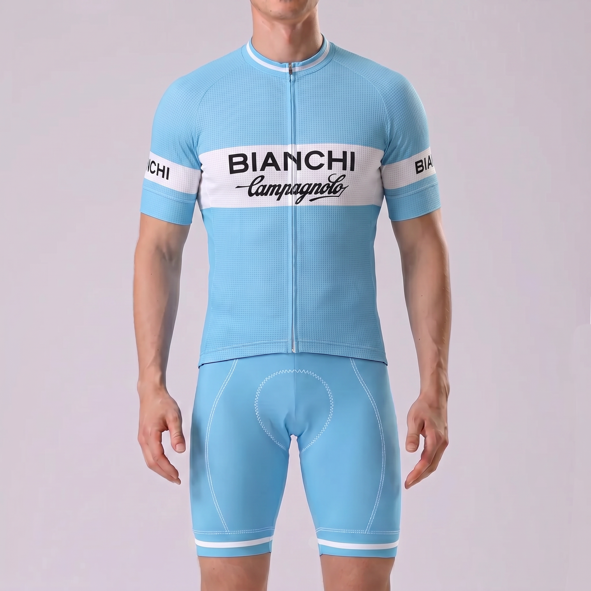1973 Bianchi Short Sleeves Cycling Kits