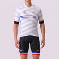 France Stripes Short Sleeves Cycling Kits