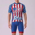 UNITED STATE OF AMERICA Short Sleeves Cycling Kits