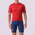 Spain Short Sleeves Cycling Kits