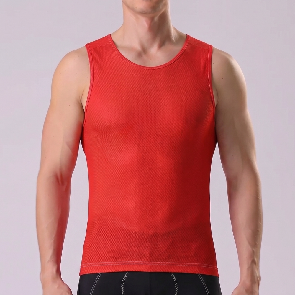 Red Cycling Vests