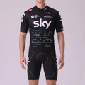 2017 Sky Castelli Short Sleeves Cycling Kits