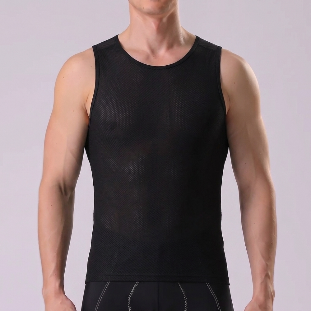 Black Cycling Vests