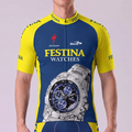 1999 Festina Short Sleeves Cycling Jersey